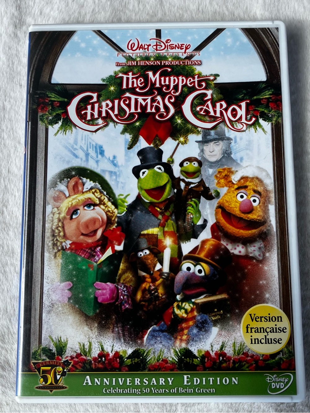 5/$20 Walt Disney The Muppet Christmas Carole DVD Anniversary Edition Jim Henson